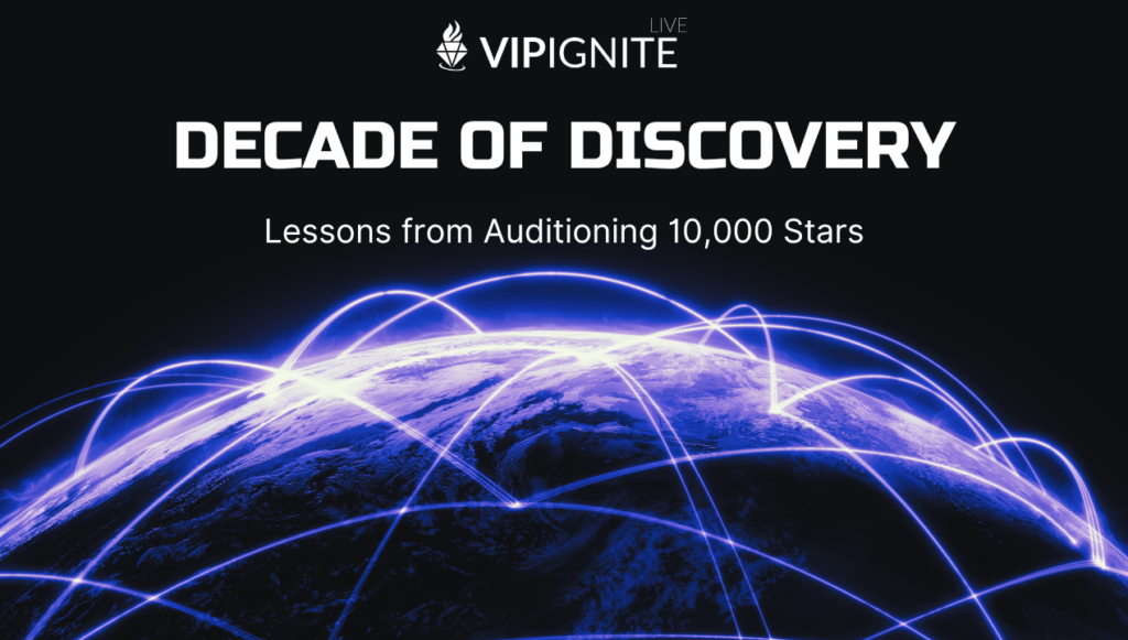 Decade of Discovery: Lessons from Auditioning 10,000 Stars with VIP Ignite Live
