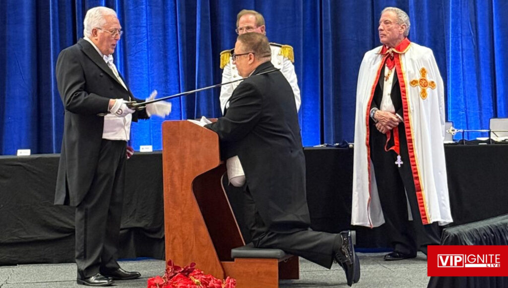 Michael Fomkin Knighted by Royal Order Michael Fomkin Knighted by Royal Order