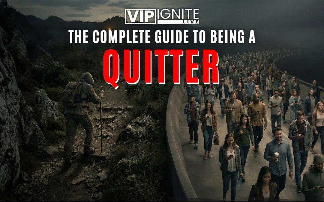 The Complete Guide to Being a Quitter