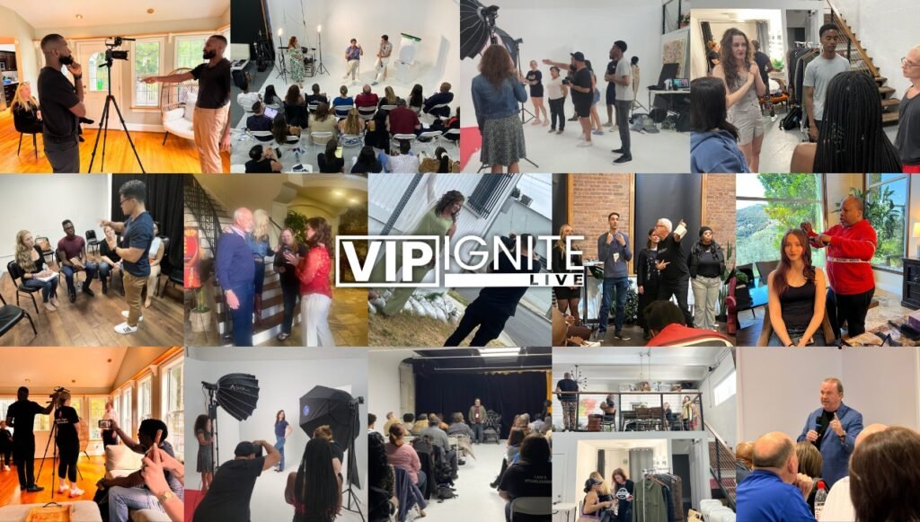 VIP Ignite Live Enters Pre-Production on Documentary Short Film Marking Twenty Years at the Intersection of Talent and Industry Michael Fomkin, co-founder of VIP IGNITE, in a cinematic executive portrait reflecting entertainment industry leadership