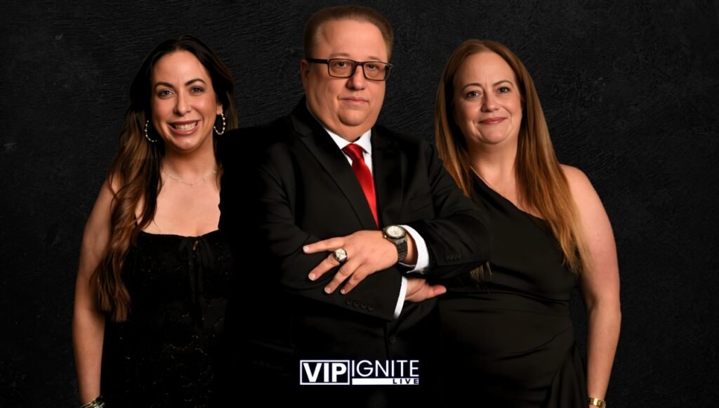 VIP Ignite LIVE's 20th Anniversary united Hollywood industry leaders, alumni, and aspiring talent for mentorship, networking, career-building opportunities, while filming its upcoming documentary celebrating two decades of opportunity and success. Michael Fomkin, co-founder of VIP IGNITE, in a cinematic executive portrait reflecting entertainment industry leadership